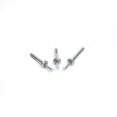 1/4-x1-1/4 Galvanized Zinc Alloy hammer drive pin anchor Mushroom Head Nail Zamak Hit Anchor