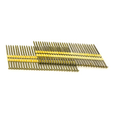 90mm Round Head 28/34 Degree Galvanized Paper Plastic Collated Strip Framing Stick Nails