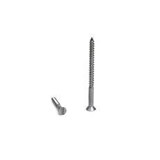 A variety of specifications DIN97 slotted countersunk head wood screws set box manufacturer and wood construction screw