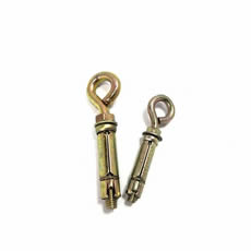 All Kinds Of Anchors With Yellow Zinc 3Pcs/4Pcs Shield Heavy Duty  Anchor Bolt  M6 M8 M10 Fix Bolt For Eye Hook