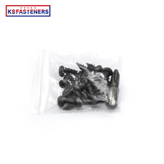 Black Grey Phosphated 6x7-16 Drywall Gypsum Pan Framing Head M6 Stainless Steel Black Self-Drilling Screw