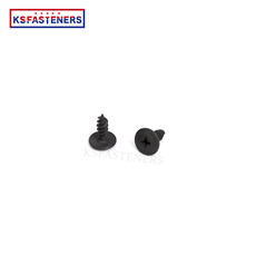 Black Phosplated Truss Waferhead Tonillos 304stainless Steel Cross Pan Head Self Tapping Screws