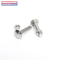 Brass Carriage Bolts with Best Price Stainless Steel Round Mushroom Head m14 Carriage Bolt and Hardened Carriage Bolts