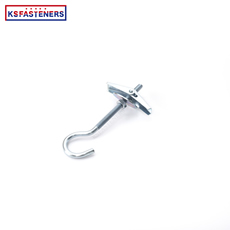 C-type cup hook Spring toggle anchor for hollow walls butterfly toggle anchor