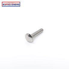 Carriage Stainless Steel Bolts Dome Head Square Neck Bolts Fastener Manufacturing With Nuts