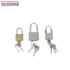 Cheap Good Quality Steel  Pad Lock 40mm 50mm padlocks and keys in bulk safety padlock heavy duty brass padlock