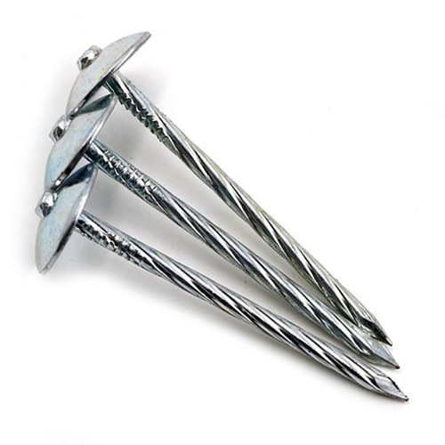 Cheap Price Zinc Plated  Umbrella Head Smooth/Twisted shank 9G 12G Roof Nails Corrugated Roofing Nails Galvanized for Roofing