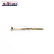 China Din7505 Mdf Double Pozi Countersunk Tornillos Self Tapping 4 X 50mm Chipboard Screw For Wood