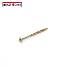 China Din7505 Mdf Double Pozi Countersunk Tornillos Self Tapping 4 X 50mm Chipboard Screw For Wood