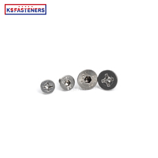 China Hot Selling Stainless Steel Washer Phillips Screw Flat Head