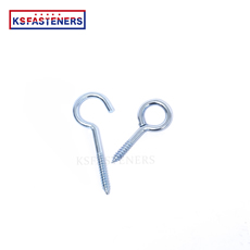 China manufacturer best selling blue and white stainless steel c-type metal screw hook