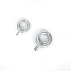 Chinese Factory Welded Lifting Eye Bolts and High Quality High Polished Stainless Steel  Hook Eye Bolt