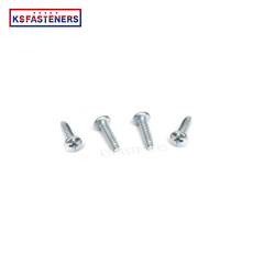 Cross Recessed Pt Thread Screw S304 Stainless Steel Pan Head Self-Tapping Screws For Metal And Wood