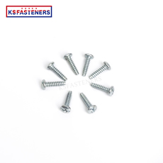 Cross Recessed Pt Thread Screw S304 Stainless Steel Pan Head Self-Tapping Screws For Metal And Wood