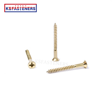 Custom Machining Precision Metal Metal Yellow Zinc Screws Wood Structure Hex Drill Screws