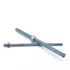 DIN975 304 stainless steel /steel GI threaded rod 10mm  12mm M30 3/8" grade 4.8 8.8 unc zp galvanized threaded rod rod threaded