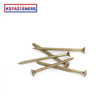 Din7505 Cross Recessed Head Chipboard Screw Double Sck Head Self Tapping Wood Screw