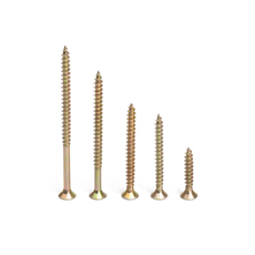 Din7505 Cross Recessed Head Chipboard Screw Double Sck Head Self Tapping Wood Screw