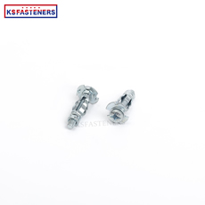 Direct Sale Stainless Steel Hollow Wall Anchor 4x38 Galvanized Zinc Plated Plasterboard Heavy Duty Cavity Wall Fixing Screw