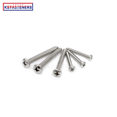 Export self-tapping pan head screw Cross recessed stainless steel round head screw