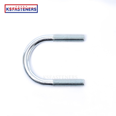 Factory Price Suspension Part carbon steel Zinc plated Stainless Steel U bolt and Nut Truck U bolts Galvanized U Shaped Bolt