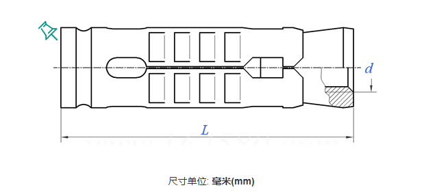 Factory Supply Fastener Manufacturer Expansion Shield  Anchors One Piece Shield Sleeve Anchors Bolts