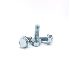 Fasteners DIN6921 6mm 8mm 10mm Serrated Wrench Hex Flange Bolt Zinc plated 8.8 grade bolts nuts