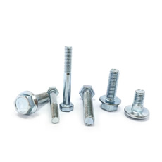 Fasteners DIN6921 6mm 8mm 10mm Serrated Wrench Hex Flange Bolt Zinc plated 8.8 grade bolts nuts