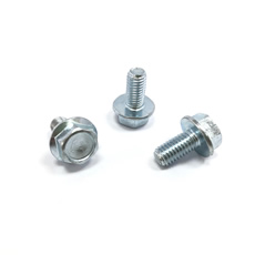 Fasteners DIN6921 6mm 8mm 10mm Serrated Wrench Hex Flange Bolt Zinc plated 8.8 grade bolts nuts