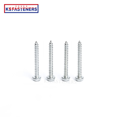 Flat Head Csk Cross Head Stainless Steel Drywall Self Tapping Flat Tail Screw With Nibs And Type 17 Point