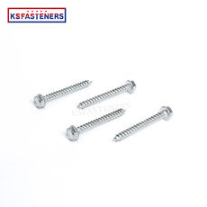 Flat Head Csk Cross Head Stainless Steel Drywall Self Tapping Flat Tail Screw With Nibs And Type 17 Point