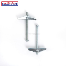 Galvanized Ceiling Winged Butterfly Spring Toggle Anchor Powder M4X50 Spring Toggle Wall Anchor