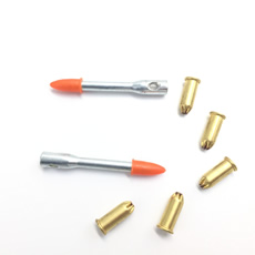 HIgh quality concrete nails powder actuated drive pin copper power loads 1 1/2" 1 1/4" 2" eyelet drive pins with S52 caliber