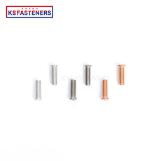 Hardware Materials Customized M3 SO13918 Aluminum Cooper Plated Steel CD Spot Welding Studs Screw