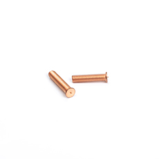 Hardware Materials Customized M3 SO13918 Aluminum Cooper Plated Steel CD Spot Welding Studs Screw