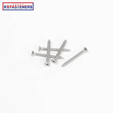 High Quality Customizable Din7982 crosshead pan head self tapping screws