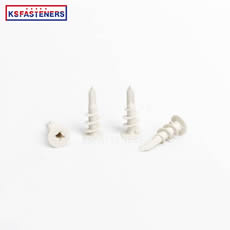 High Quality Nylon Frame Fixing Wall Screws Drywall Anchor Chipboard Screw heavy plastic expansion anchor