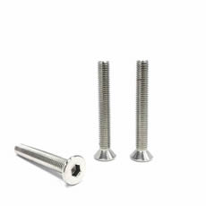 High Quality Stainless steel M6 M8 M10 DIN7991Socket Head Bolt M8X35 Hex Socket Flat Head Screws Allen Bolts