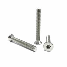 High Quality Stainless steel M6 M8 M10 DIN7991Socket Head Bolt M8X35 Hex Socket Flat Head Screws Allen Bolts