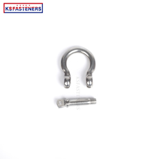 High Quality stainless steel Forged Screw Rigging Shackle 3/8 U.S. Type Anchor Pin Shackle