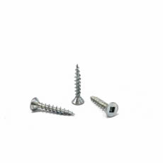 High Strength Fast Drill Screws Flat Head Roof Screw Square Drive Socket Chipboard