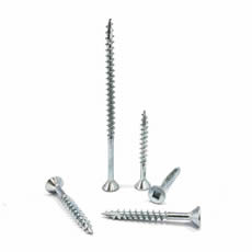 High Strength Fast Drill Screws Flat Head Roof Screw Square Drive Socket Chipboard