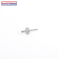 High Top Quality Pneumatic Big round Head Aluminum Blind Rivets Open End Type Waterproof Solid Pop Blind Rivet