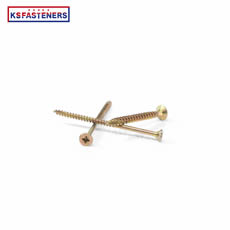 High quality Stainless steel countersunk head plate screws Full thread wood screws