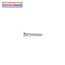 Hot Sale Blue White Precision White Galvanized Countersunk Head Thread Forming Screws