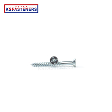 Hot Sale Blue White Precision White Galvanized Countersunk Head Thread Forming Screws