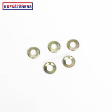 Hot Sale DIN 6795 High Quality Yellow Zinc Floor Washer stainless steel thin flat washer