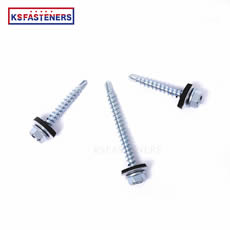 Hot Sale Hexagon Head Stainless Steel Self Drilling Screw Roof Screw with Rubber Washer