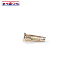 Hot Selling High Quality Stainless Steel Aluminium Taper Pin Yellow Zinc Flat Head Wedge Pin