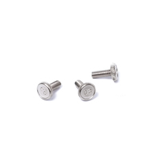 Hot sale thread flat head spot weld stud screws/big head right angle spot weld screw ss drawn arc stud welding